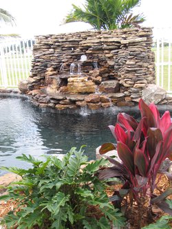 Custom Feature #002 by Fountain Pools and Water Features