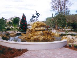 Custom Feature #024 by Fountain Pools and Water Features