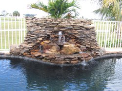 Custom Feature #041 by Fountain Pools and Water Features