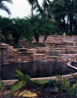 Custom Feature #083 by Fountain Pools and Water Features