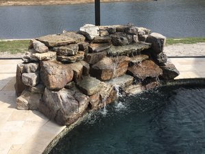 Custom Feature #095 by Fountain Pools and Water Features