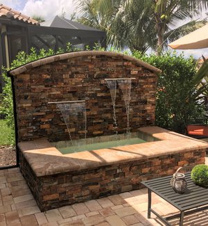 Custom Feature #105 by Fountain Pools and Water Features