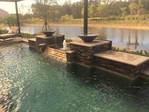 Custom Feature #112 by Fountain Pools and Water Features