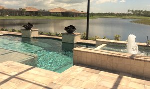 Custom Feature #131 by Fountain Pools and Water Features