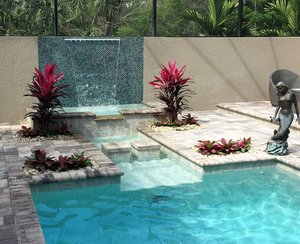 Custom Feature #132 by Fountain Pools and Water Features