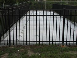 Railing Enclosure #011 by Fountain Pools and Water Features