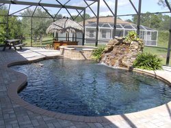 Residential Pool #002 by Fountain Pools and Water Features