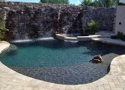 Residential Pool #007 by Fountain Pools and Water Features