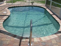 Residential Pool #042 by Fountain Pools and Water Features